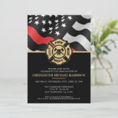 消防士消防士院消防士会 招待状 (スタンド正面)