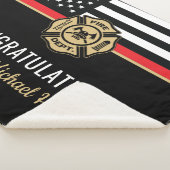 消防士消防士院赤線旗卒業 シェルパブランケット (3/4)