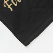 消防士消防士院赤線旗卒業 フリースブランケット (角)