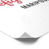 消防士消防士院赤線旗卒業 ポスター (角)