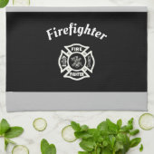 消防士消防署キッ     チンタオル キッチンタオル (折り畳み)