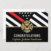 消防士消防署旗消防士の退職 (正面/裏面)