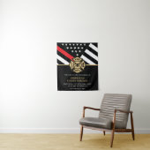 消防士消防署退職消防士 タペストリー (インサイチュ)