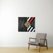 消防士消防署退職消防士 タペストリー (インサイチュ(横))