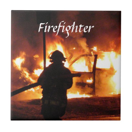 消防士用ハンドライン タイル (正面)