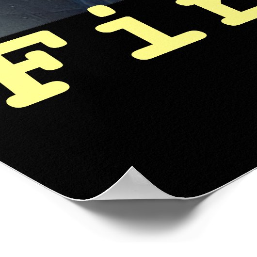 消防士誇りを持ったの妹が断固とした表情でWを見る ポスター (角)