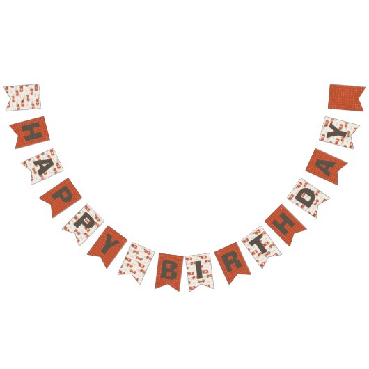 消防士誕生日旗 | 火の旗 バンティングフラッグ (全)