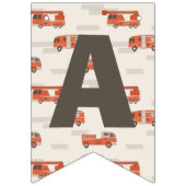 消防士誕生日旗 | 火の旗 バンティングフラッグ (第3の旗)