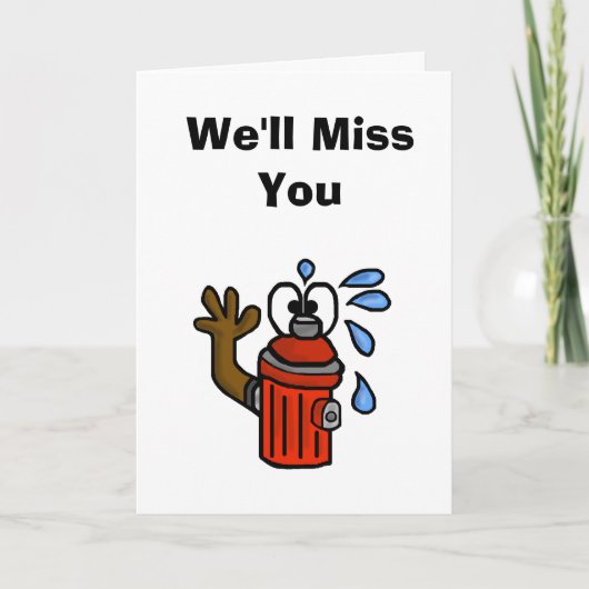 消防士退職カ ードカスタマイズ! カード (正面)