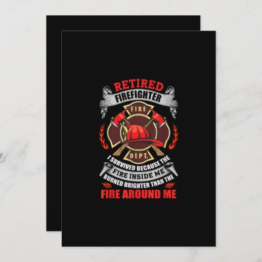 消防士退職者の贈男性へり物2021引用文 シーズンカード (正面/裏面)