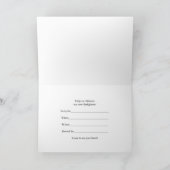 消防士院卒業パーティー招待状 カード (内部)