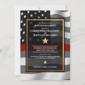 消防士院卒業党 招待状 (正面)