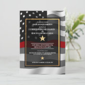 消防士院卒業党 招待状 (スタンド正面)