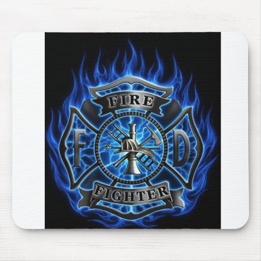 消防士2 マウスパッド (正面)