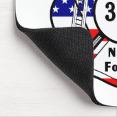 消防士9/11は決して343を忘れません マウスパッド (コーナー)