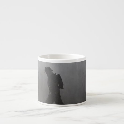 消防士 エスプレッソカップ (正面)