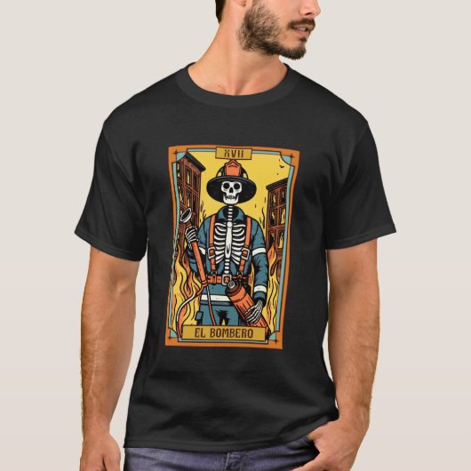 消防士 エル・ボメロ タロットC Tシャツ (正面)