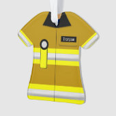 消防士 オーナメント (正面)