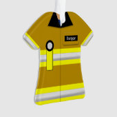 消防士 オーナメント (正面)