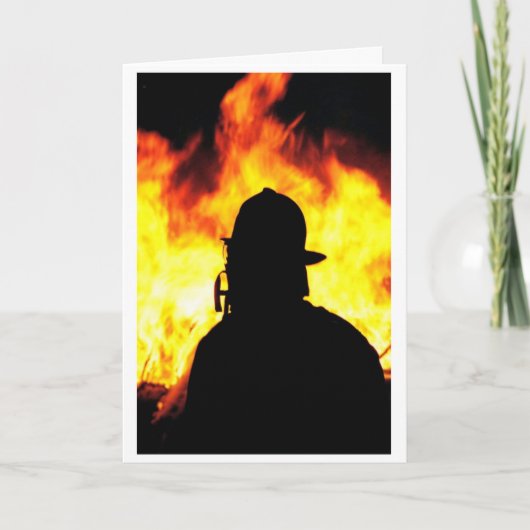 消防士 カード (正面)