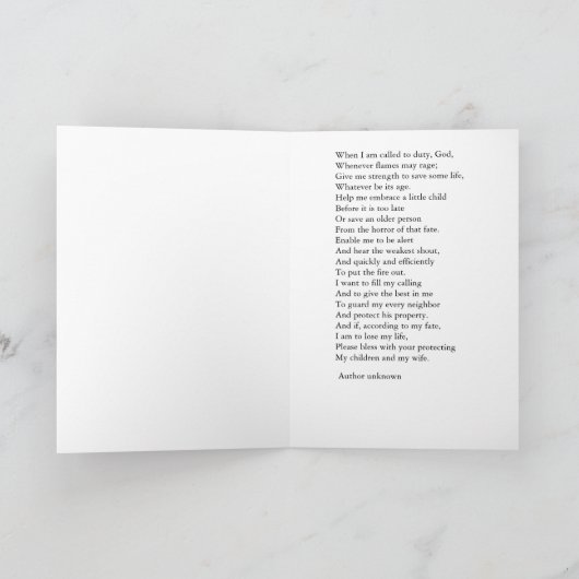 消防士 カード (内部)