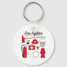 消防士 キーホルダー