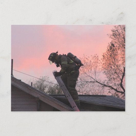 消防士 シーズンポストカード (正面)