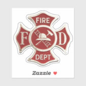 消防士 シール (シート)