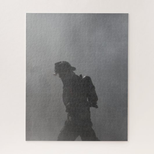 消防士 ジグソーパズル (縦)