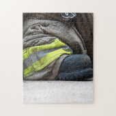 消防士 ジグソーパズル (縦)