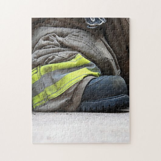 消防士 ジグソーパズル (縦)