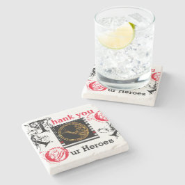 消防士 ストーンコースター