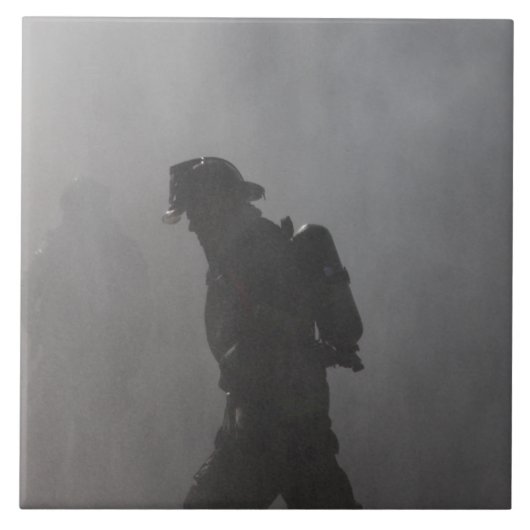 消防士 タイル (正面)