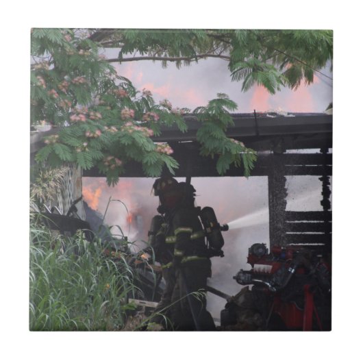 消防士 タイル (正面)