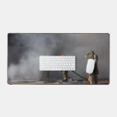 消防士 デスクマット (キーボード&マウス)