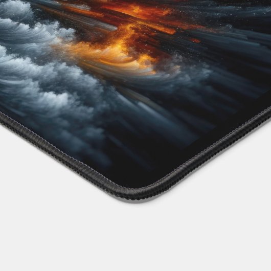 消防士 デスクマット (コーナー)