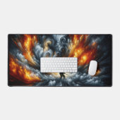 消防士 デスクマット (キーボード&マウス)