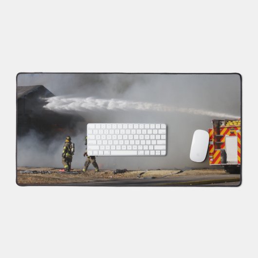 消防士 デスクマット (キーボード&マウス)