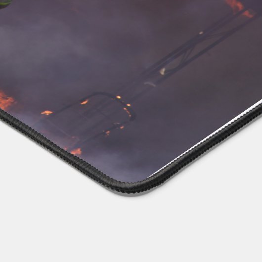 消防士 デスクマット (コーナー)