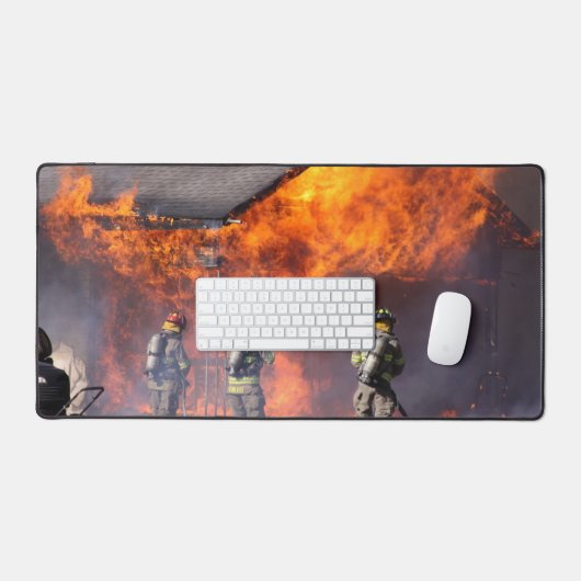 消防士 デスクマット (キーボード&マウス)