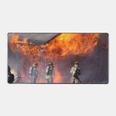 消防士 デスクマット (正面)