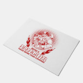 消防士 ドアマット (アングル)