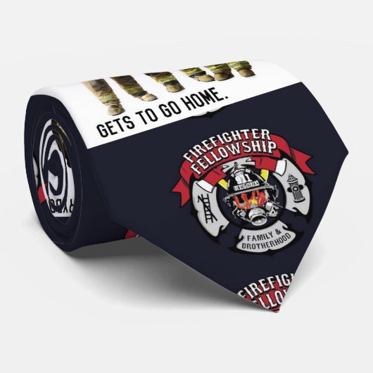 消防士 ネクタイ (ロール)