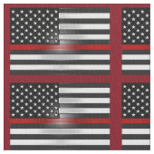 消防士 ファブリック (クローズアップ)