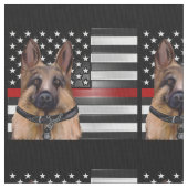 消防士 ファブリック (クローズアップ)