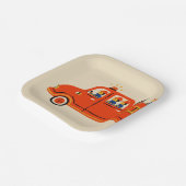 消防士 ペーパープレート (傾斜あり)