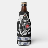 消防士 ボトルクーラー (ボトル正面)