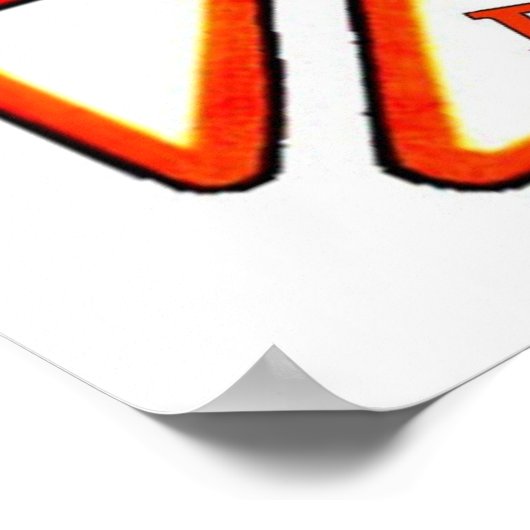 消防士 ポスター (角)