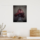 消防士 ポスター (キッチン)