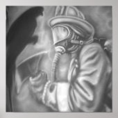 消防士 ポスター (正面)